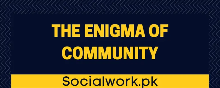 The Enigma of Community