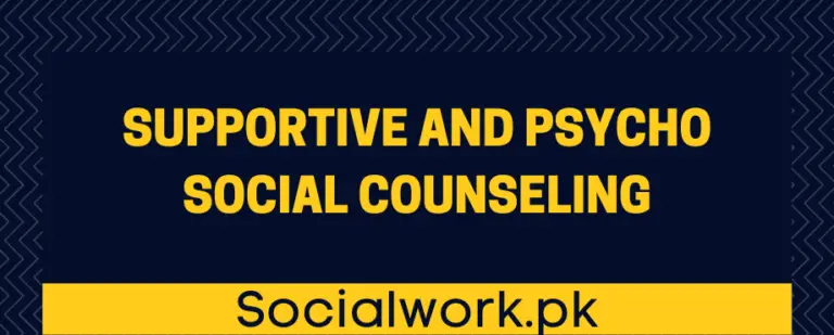 Supportive and Psycho-social counseling