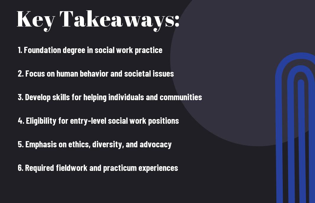 what is bachelor in social work