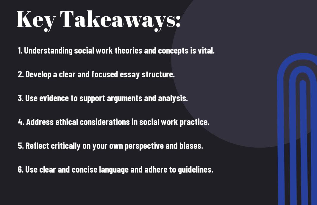 How To Write A Social Work Essay