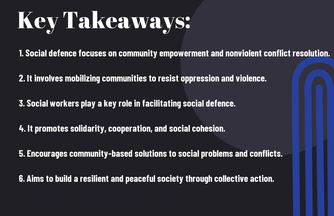 What Is Social Defence In Social Work