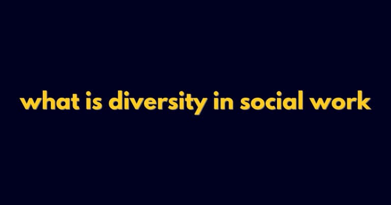 what is diversity in social work