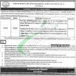 UET Taxila Jobs